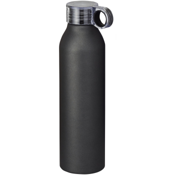Aluminiowa butelka sportowa Grom, czarny