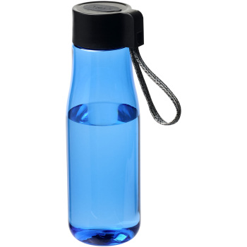 Bidon Ara Tritan™ z kablem do ładowania o pojemności 640 ml, niebieski