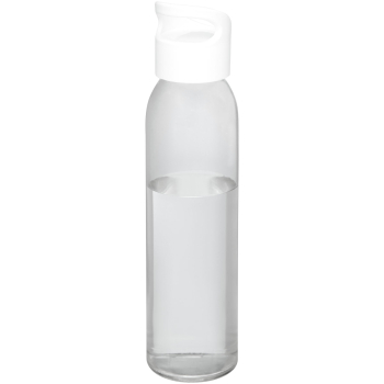 Bidon szklany Sky o pojemności 500 ml, biały