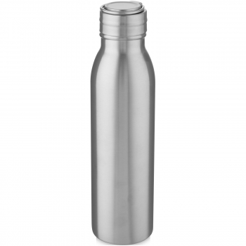 Bidon ze stali nierdzewnej Harper o pojemności 700 ml z metalową pętelką, srebrny
